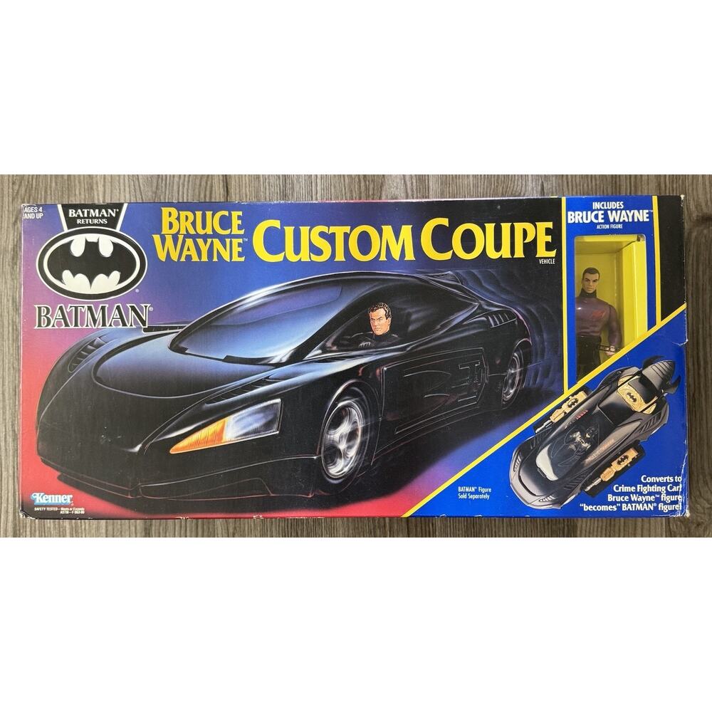 Kenner Batman Returns Bruce Wayne Custom Coupe Sealed